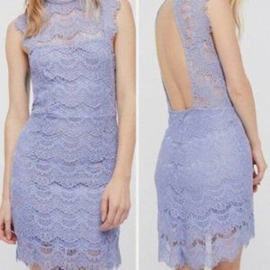 Free People Daydream Lace Mini Dress